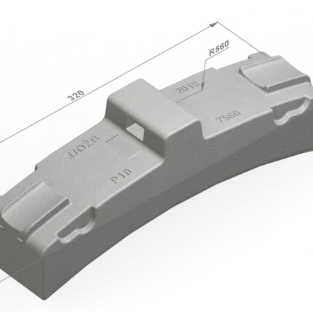 Wstawka hamulcowa D0-320B