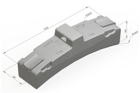 Wstawka hamulcowa L-320